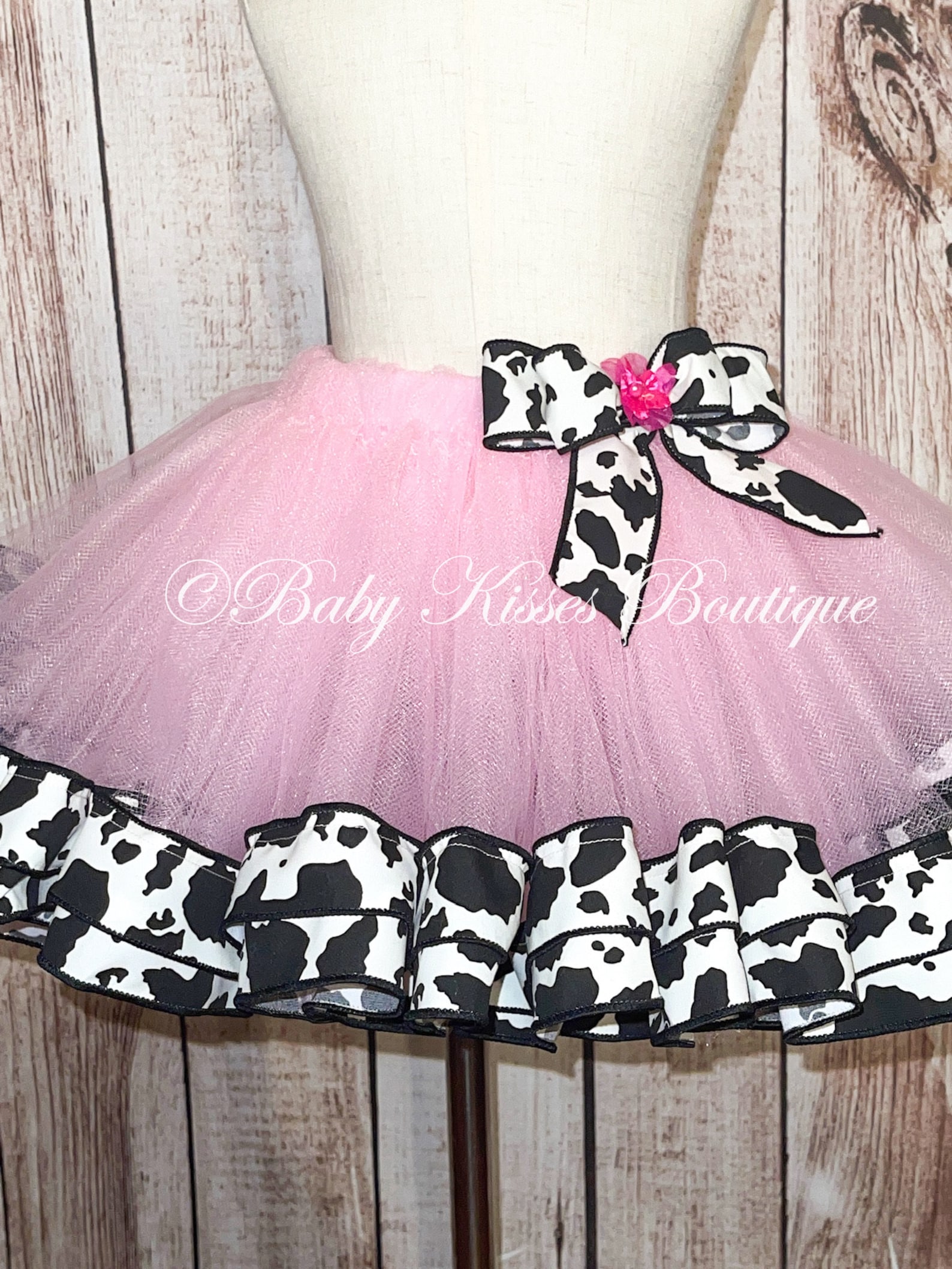 Cow Tutu for Baby Girl Cowtutu for Baby Baby Tutu Baby Etsy