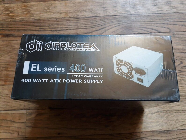 Diablotek EL Series PSEL400 400watt ATX Power Supply Etsy