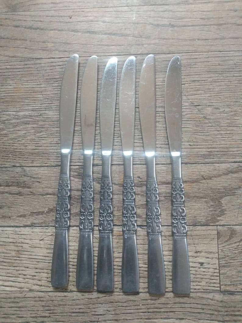 Northland Rebecca Stainless Flatware Mid Century Japan 31pc Etsy