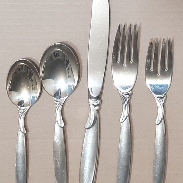 Flair Silverplate, 1956 by International Silver, 1847 Rogers Bro. 5 pc Setting