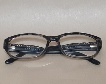 Rampage Eyeglasses Frames Women WT R180 Black Tortoise 54-16-135 Womens Cat Eye