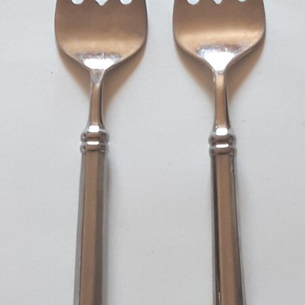 Georgian House 18/8 Stainless Cold Meat Serving Fork Flatware by Towle Silver
