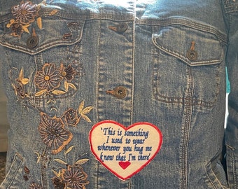 Memory pillow made from a loved ones clothing