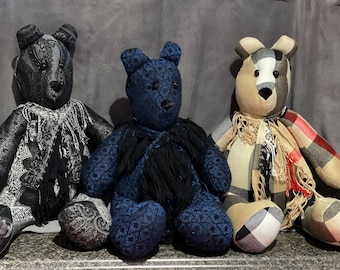 Memory bears set of three