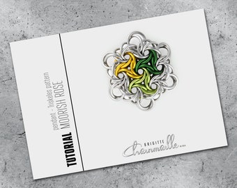 Tutorial pendant: Moorish Rose Triskeles