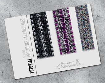 Tutorial bracelet: HP 3in1 variation with Moorish Rose