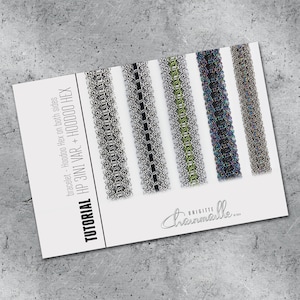 Tutorial bracelet: HP 3in1 variation with Hoodoo Hex on both sides