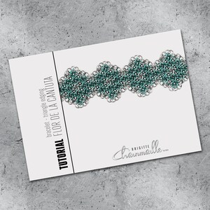 Tutorial: Flor de la Cantuta bracelet (triangle edging)