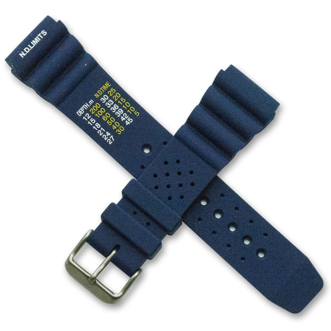 ND limits Divers Scuba Diving Watch Strap Rubber Dive Etsy