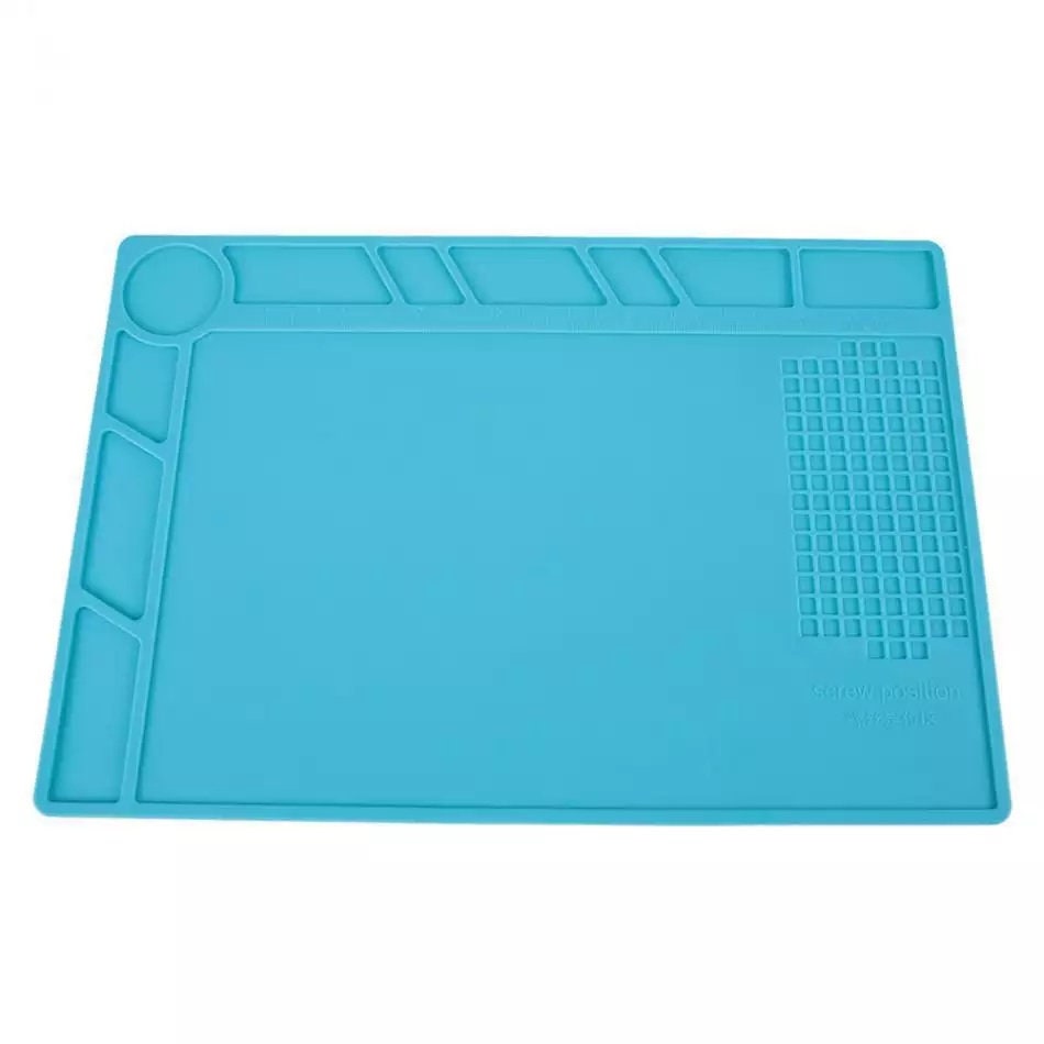 Silicone Rubber Bench Heat Proof Mat Watchmakers Craft Anti 