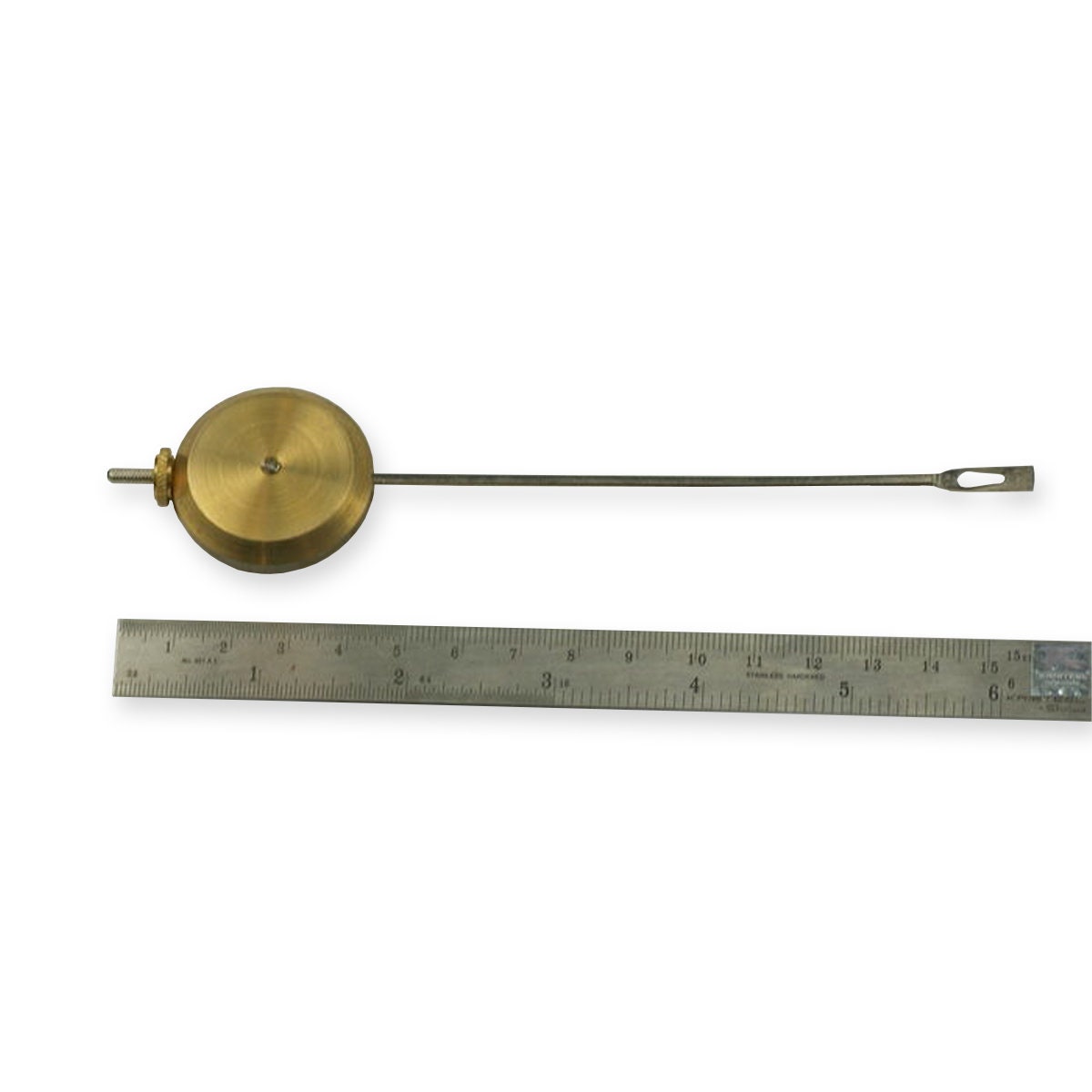Universal Brass Pendulum Bob Adjustable Fitting Wall Clocks Mantle