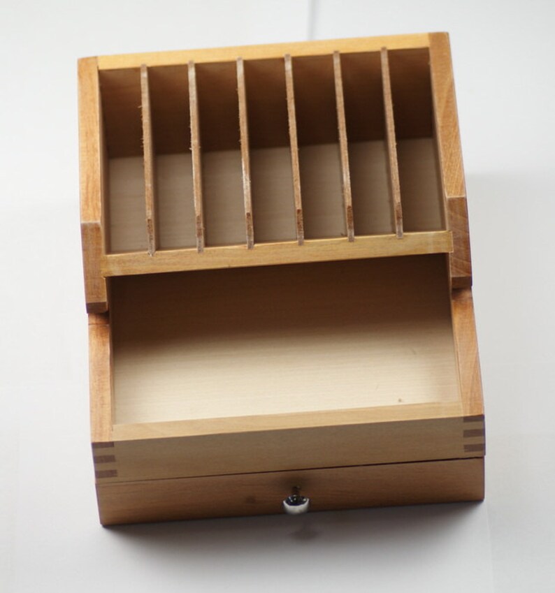 Small Wooden Cabinet Drawer For Jewellers Storage For Parts Etsy