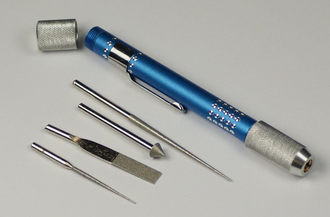 4x Diamond Tipped Reamer for Beading Work Bead Reamers Jewellers