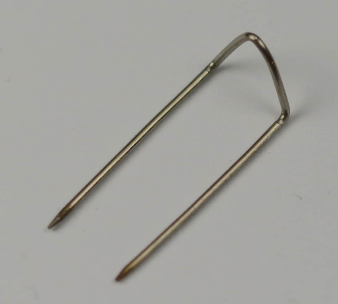 100x Silver Jewellery Display Fixings Pin Upin U Pins Upin Etsy