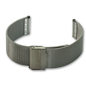 22mm titanium online mesh watch band