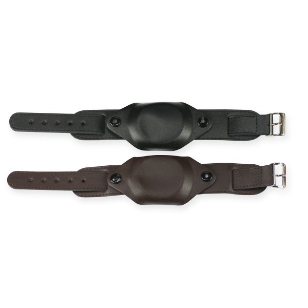 Military leather strap & cover 18mm black brown watch straps cuff army forces