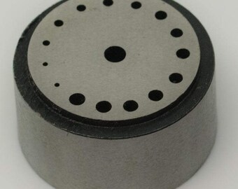 Mini kleine Nieten Nieten setzen 16 Rundlöchern Juweliere Uhrmacher Block-Werkzeug