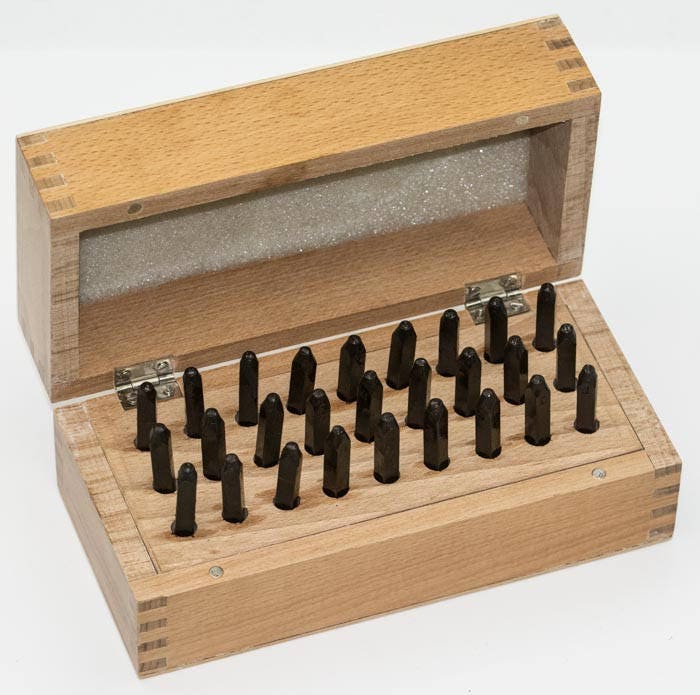 2mm ALPHABET PUNCHES metal letter steel punch dies stamp set Etsy