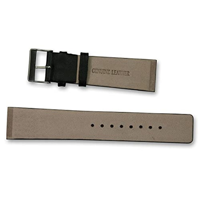 Leather Watch Strap for Skagen 22mm With Screws Black Band 233XXLSLB zdjęcie 3