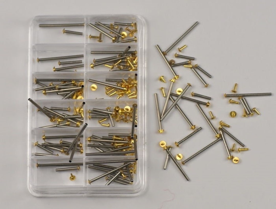 Assortment Tube Friction Pin Pins Clasps Straps Bracelets Rivet Ends 8mm 20mm Etsy UK