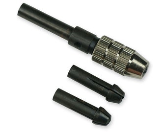 Double Ended Pin Vice Collets 0-3mm Capacity Small Tool Vice Watchmakers tool 