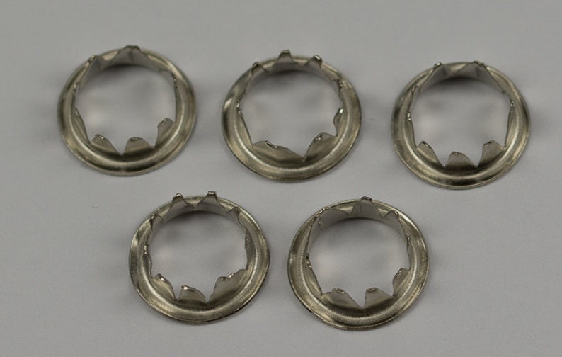 Steel Silver Colour Clock Grommets Dial Key Hole Collets 10mm Etsy