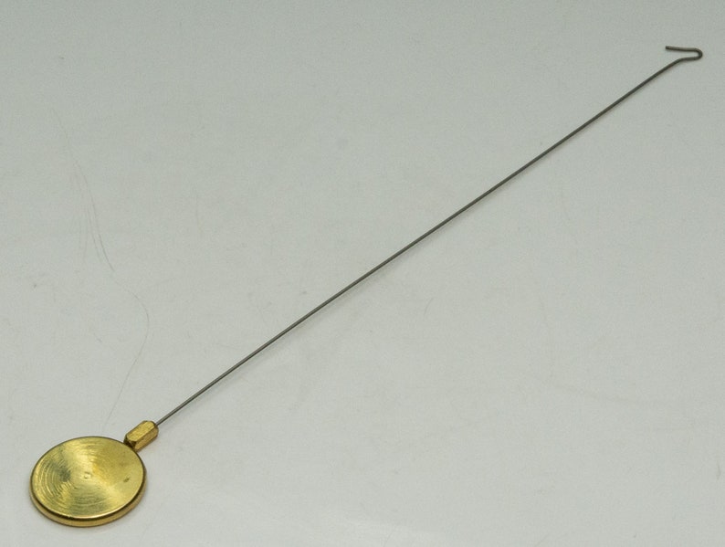 Brass Silk Pendulum Bob & Rod Hook Wall Clocks Suspension Etsy