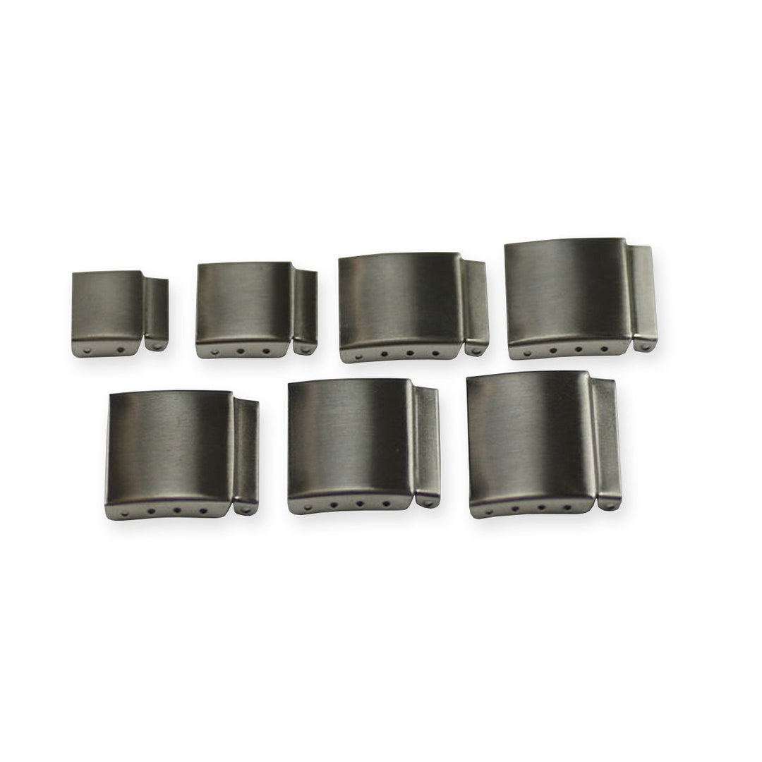 Watch Strap Bracelet Extender Silver Steel Extend Straps Bands Clasp