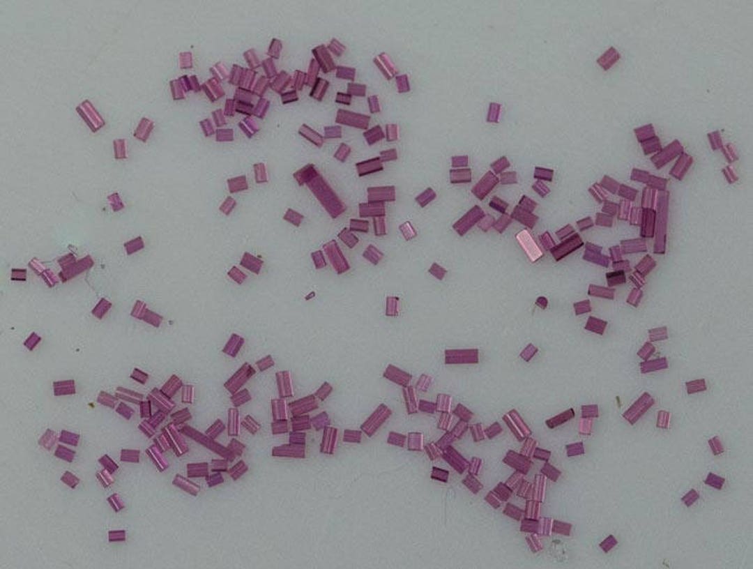 100x Roller Impulse Watch Jewels New Old Stock Repair Pin Ruby