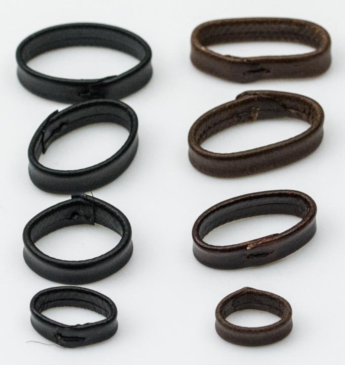 PREMIUM Leather Watch Strap Retaining Ring Loop Hoop Keeper Etsy