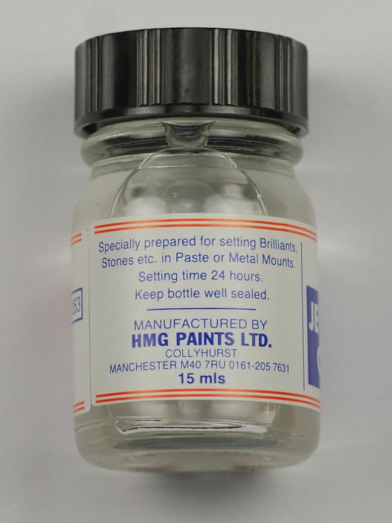Jewellers glue cement stone setting jewellery work adhesive Etsy