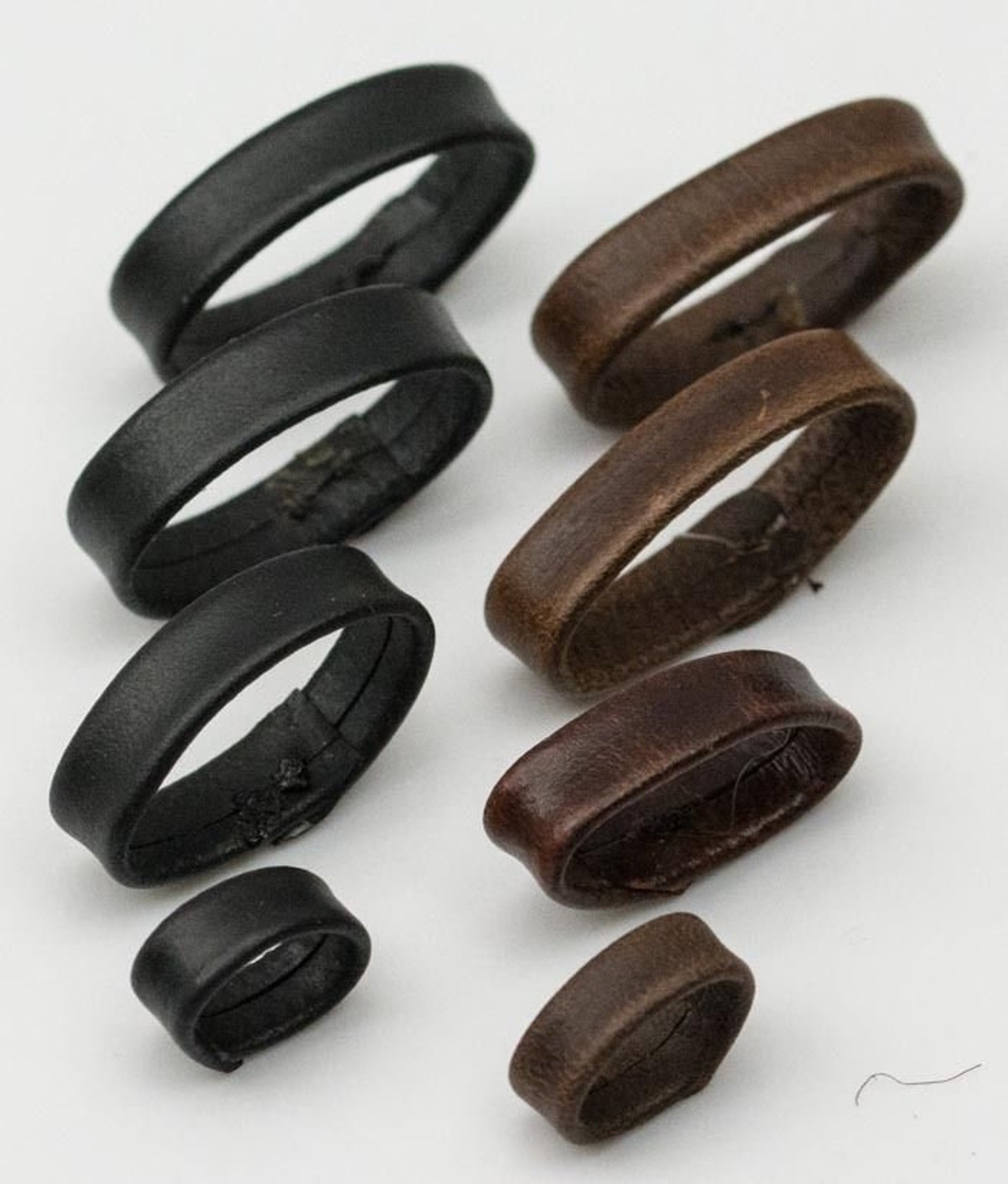 PREMIUM Leather Watch Strap Retaining Ring Loop Hoop Keeper Etsy