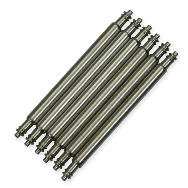6x STRONG 2mm Extra Thick Spring Bars Heavy Duty Watch Straps 18 - 34mm Fat Boy