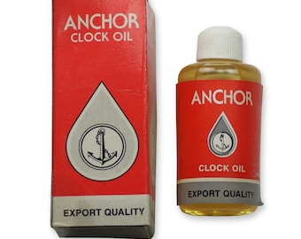 Clock Oil good quality oiling servicing repairing clocks movements & parts
