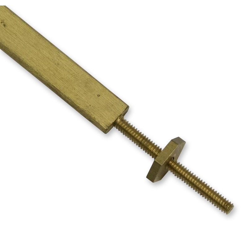 Brass Long Case Clock Pendulum Screw For1/8 Rod Suspension Longcase