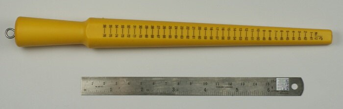 7 Inches Actual Size Ruler