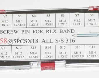 90 Screw Pins Links for Rolex Watch Bands/bracelets/straps - Etsy