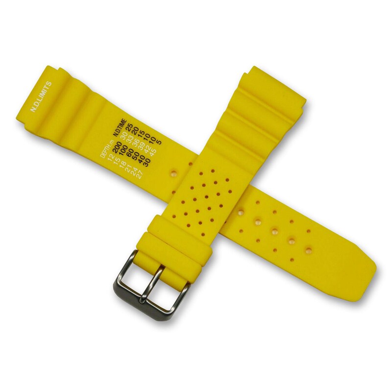 ND Limits Divers Scuba Diving Watch Strap Rubber Dive Etsy