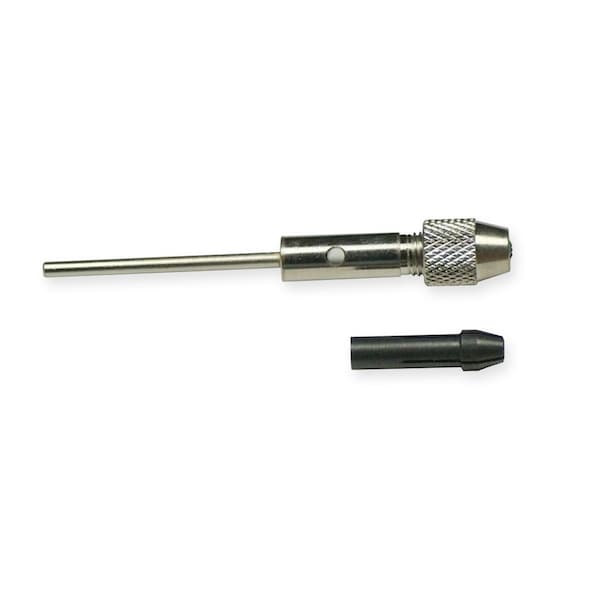Pin chuck bankschroef adapterset, HOUDT BOREN TOT 2,2 mm schacht 3/32" extra spantang
