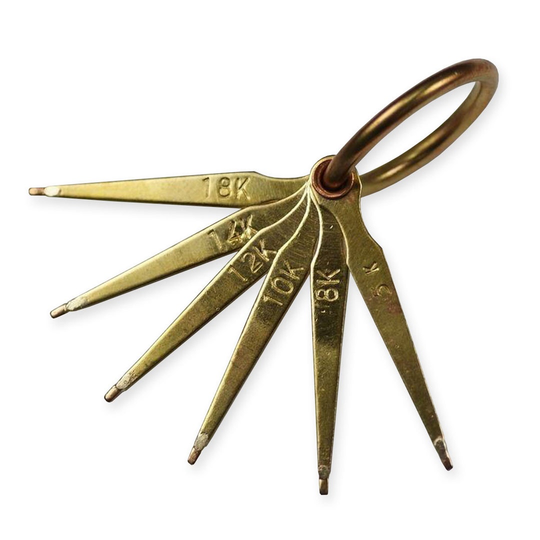 Gold Testing Needle Scrap Pawn Kit Identitfy Acid Test 8k 10k 12k 14k