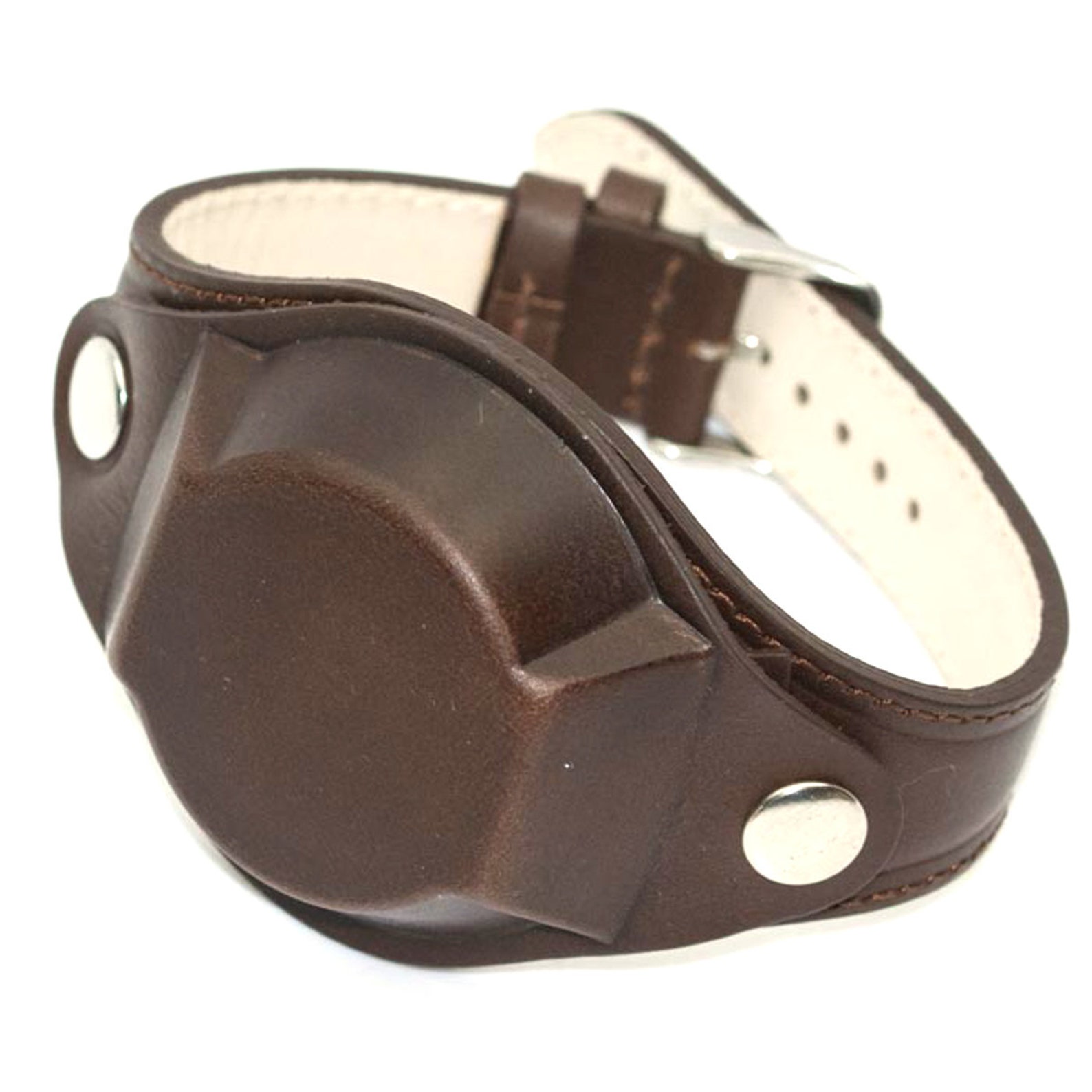 PREMIUM Military Leather Strap & Cover 20mm Black Brown Watch Etsy