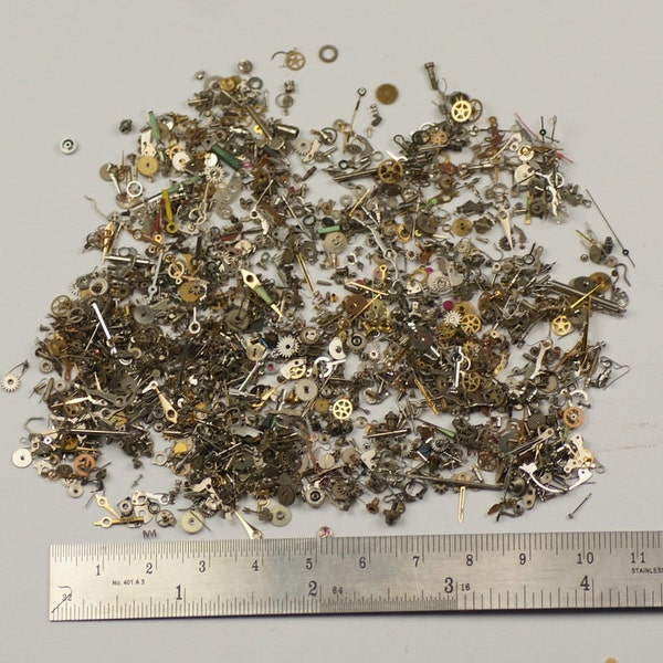 25g Minuscolo micro steampunk da 1mm Parti dell'orologio ARTS CRAFTS INGRANAGGI ALTERATI