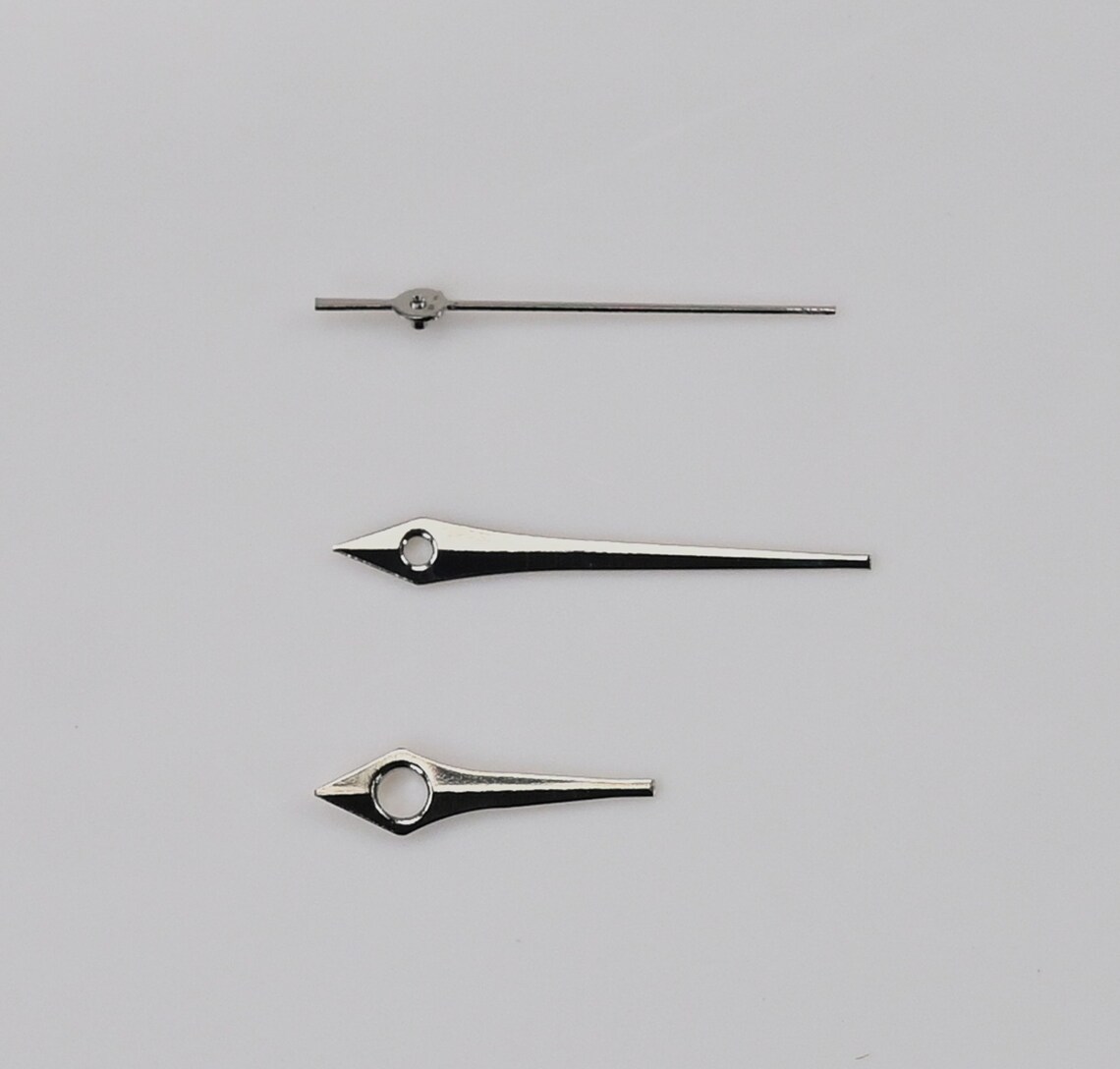 120x Sets Quartz Watch Hands Mixed Silver Steel Repairs Parts Etsy