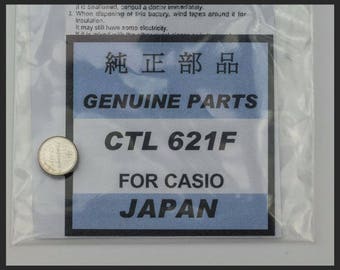 Casio lithium watch Capacitor CTL 621F rechargeable battery new stock batteries