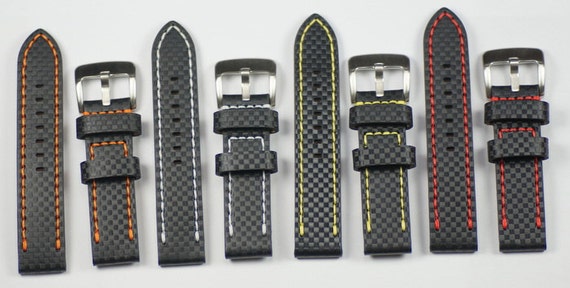 carbon fiber watch strap