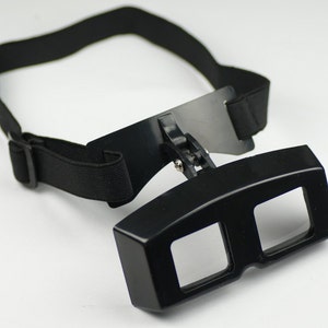Donegan OptiVisor DA-10 Headband Magnifier Binocular 3.5X Optical Glass Lens