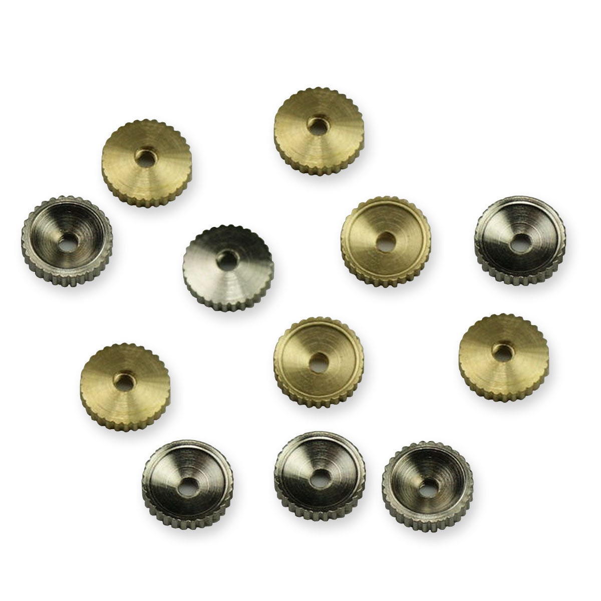 Clock Hand NUTS X12 Gold & Silver Coloured Clockmakers Parts Etsy