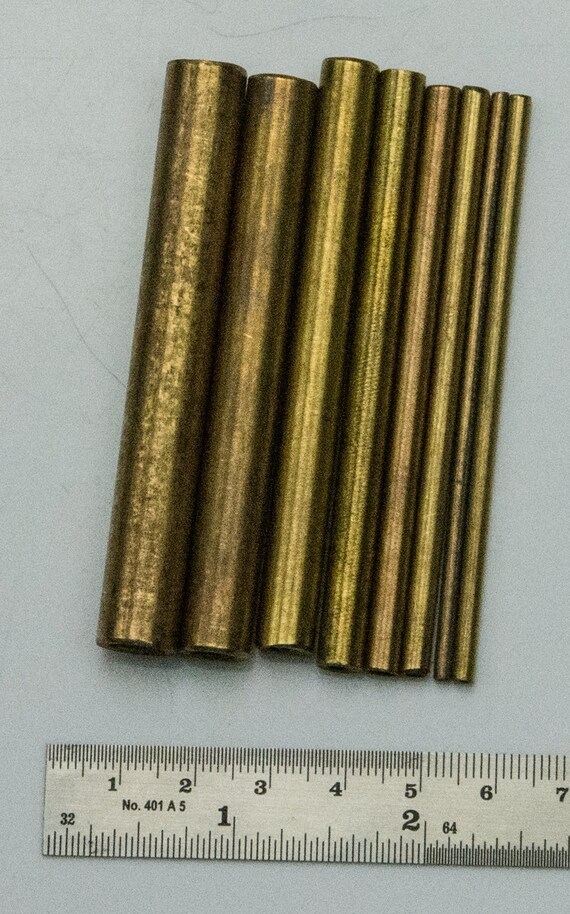 Clock Parts Antiques Antique Clocks 8 Hollow Brass Pivot Bushing Wire