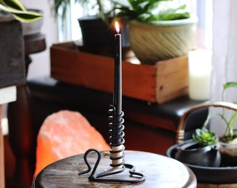 Iron Courting Candle Holder Etsy