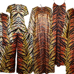 Tiger Nightgown Etsy UK